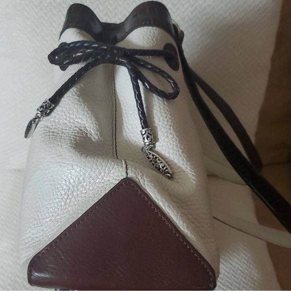 Brighton Erma Croc Embossed Trim Bag - Picture 4 of 9